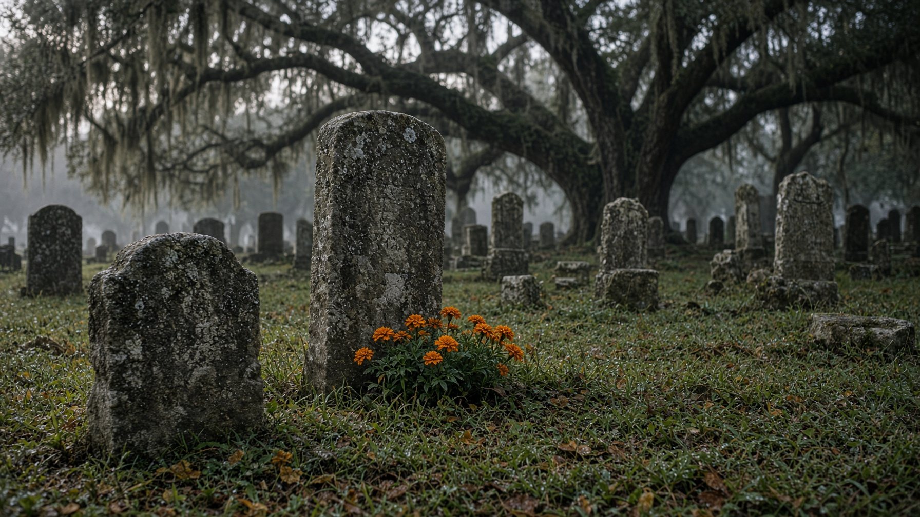 cemetery dawn
