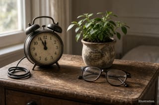 The missing alarm clock
