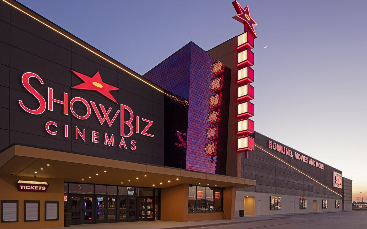 ShowBiz Cinemas' location in Baytown, Texas.