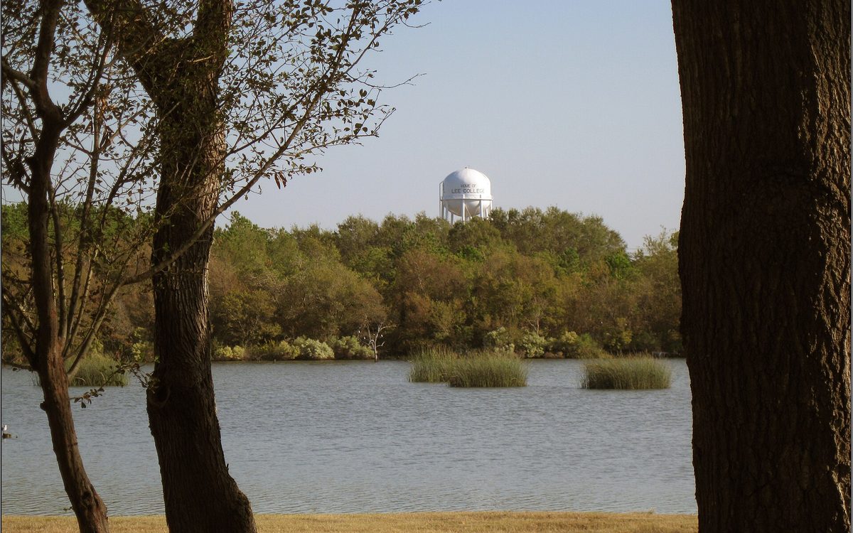 Goose Creek Water Tower on Park Street, Baytown, Texas