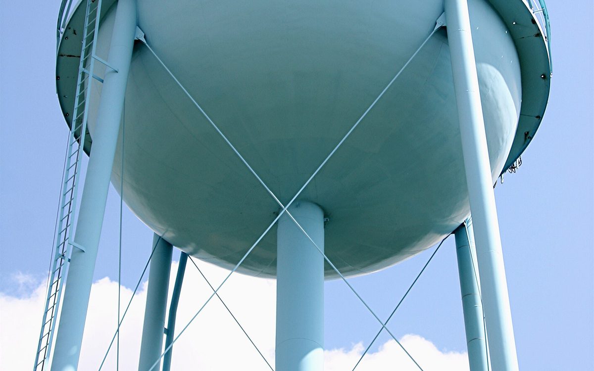 McNair, TX
Originated as an unincorporated black community in the 1920s outside Baytown, TX.

Image of community water tower.
