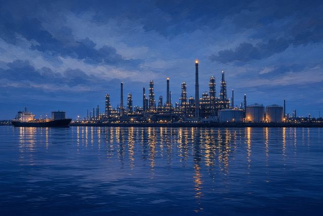 The world's refineries