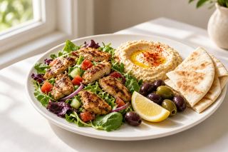 a Mediterranean plate